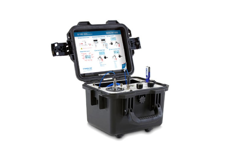 Portable Vibration Calibrator with Sensitivity Display Model 9110D