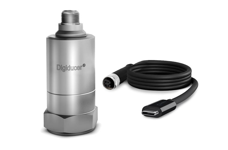 Digiducer® USB Digital Accelerometer